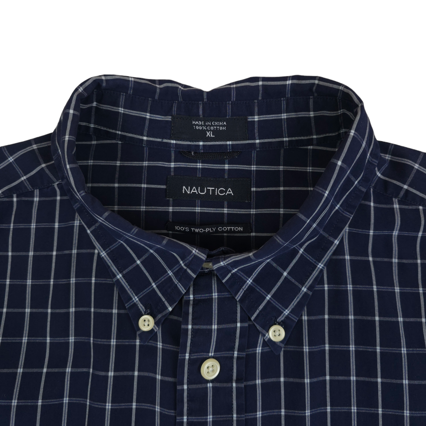 Nautica Long Sleeve Button Up Shirt - XL