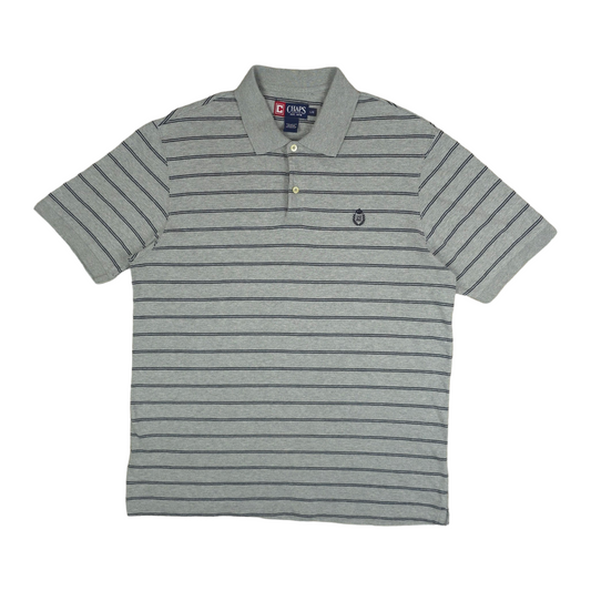 Chaps Ralph Lauren Striped Polo Shirt - L