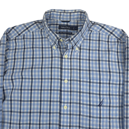 Nautica Long Sleeve Button Up Shirt - S/M