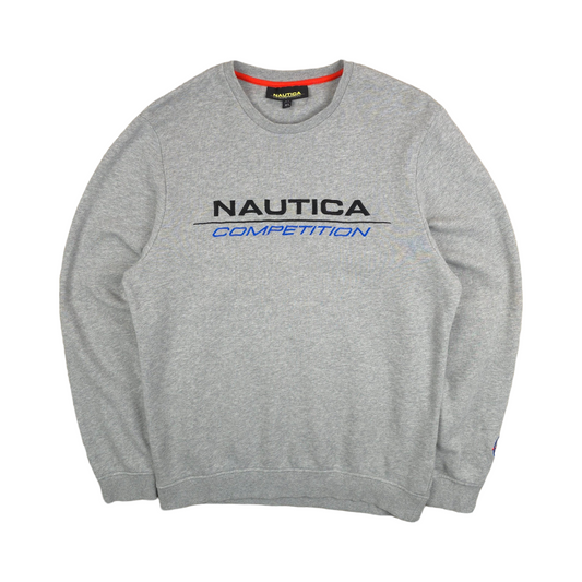 Nautica Competition Embroidered Sweater - L