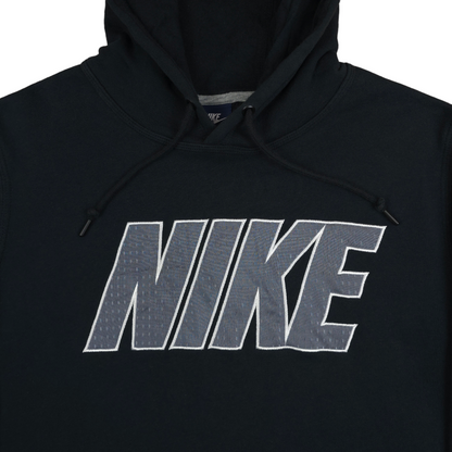 Y2K Nike Spellout Hoodie - L