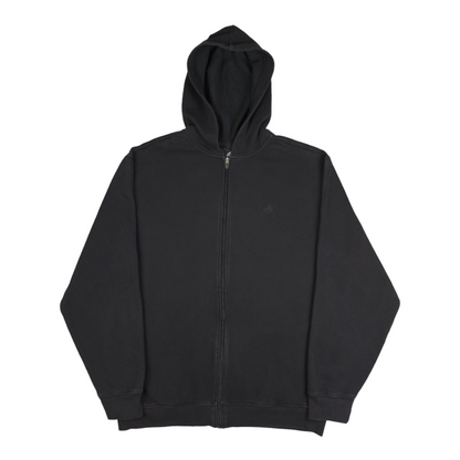 Y2K Adidas Full Zip Hoodie - L