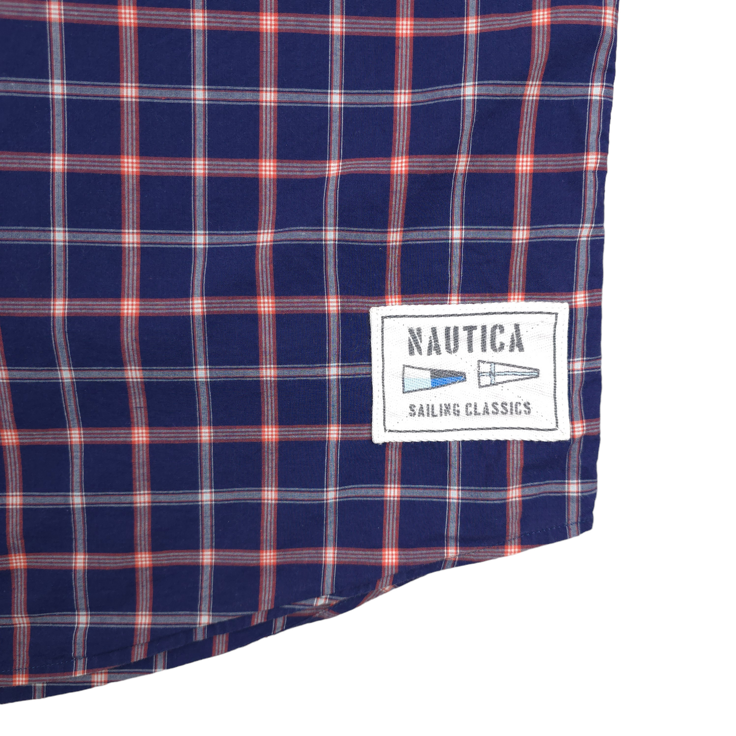 Nautica Check Button Up Shirt - L/XL