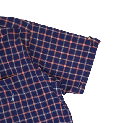 Nautica Check Button Up Shirt - L/XL