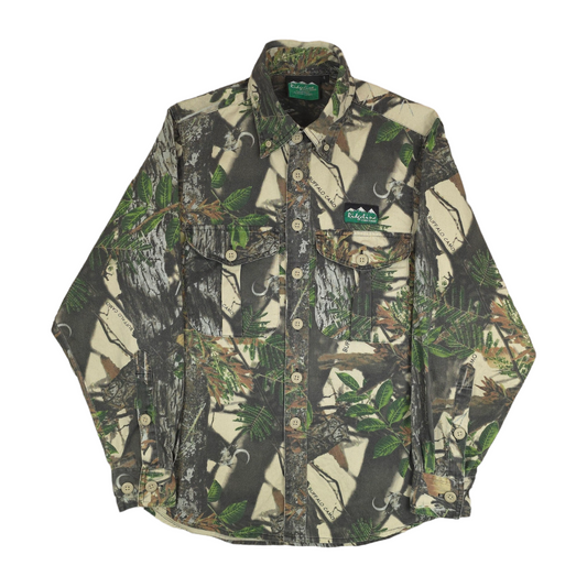 Ridgeline Buffalo Camo Button Up Shirt - S