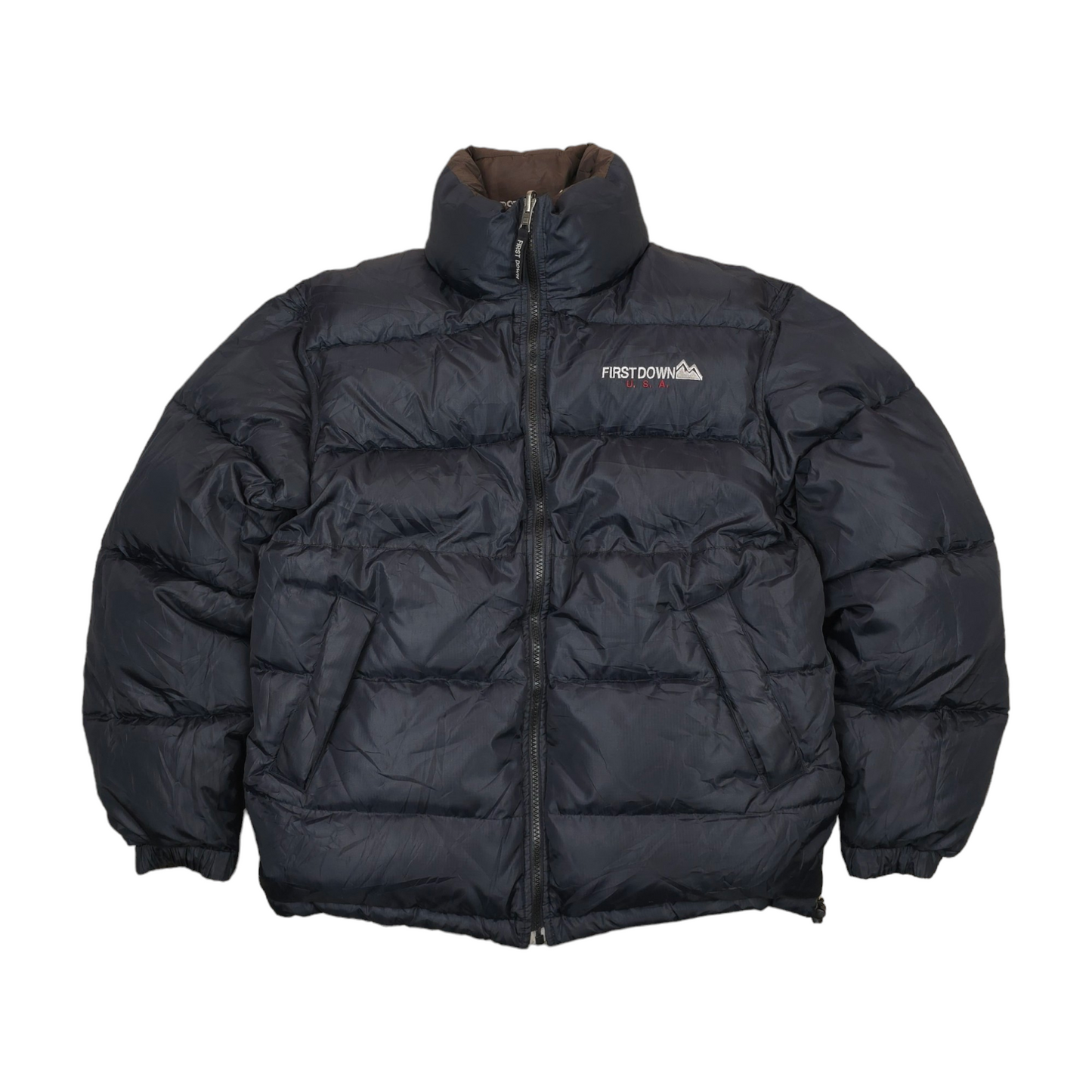 First Down USA Reversible Pufffer Jacket - S