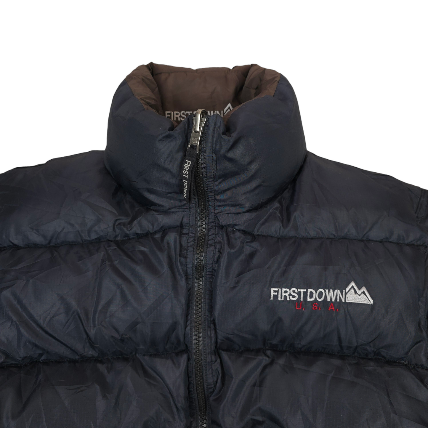 First Down USA Reversible Pufffer Jacket - S