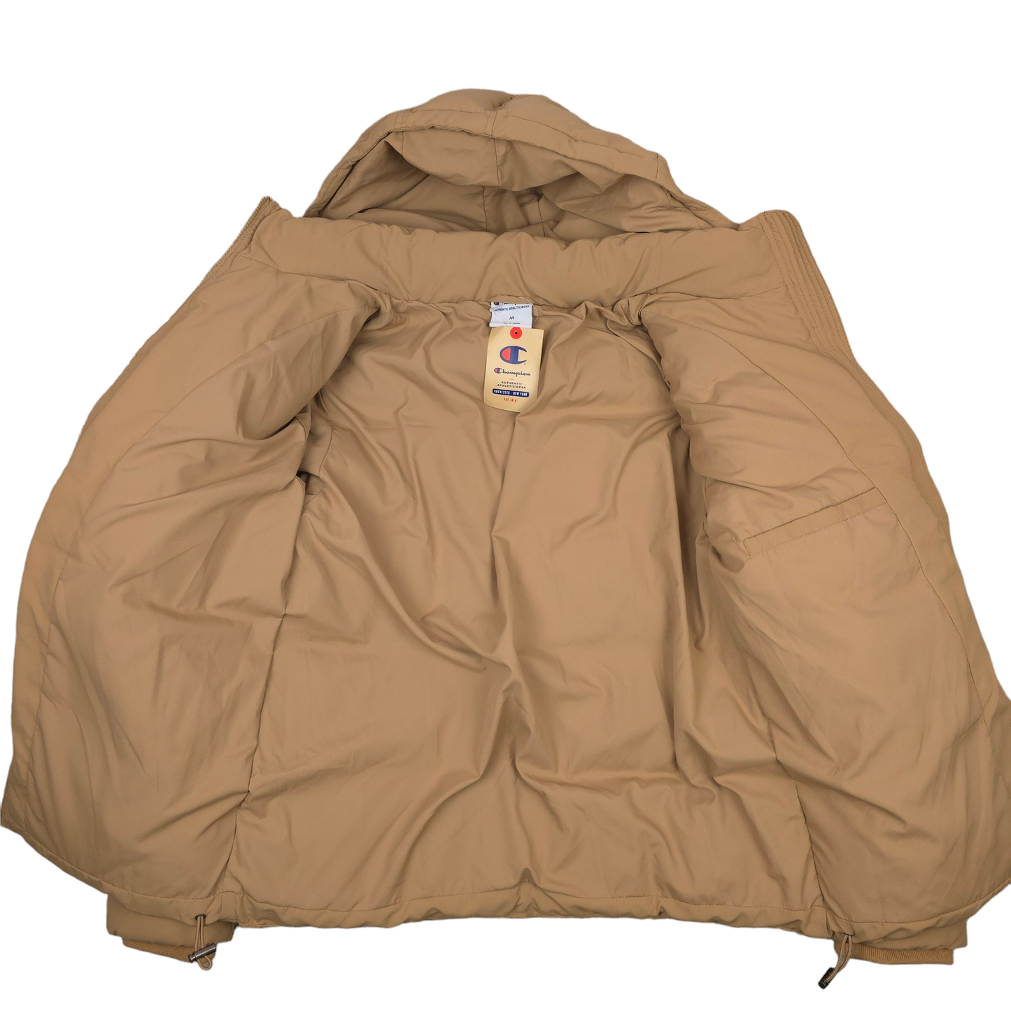 Champion Hooded Puffer Jacket - M