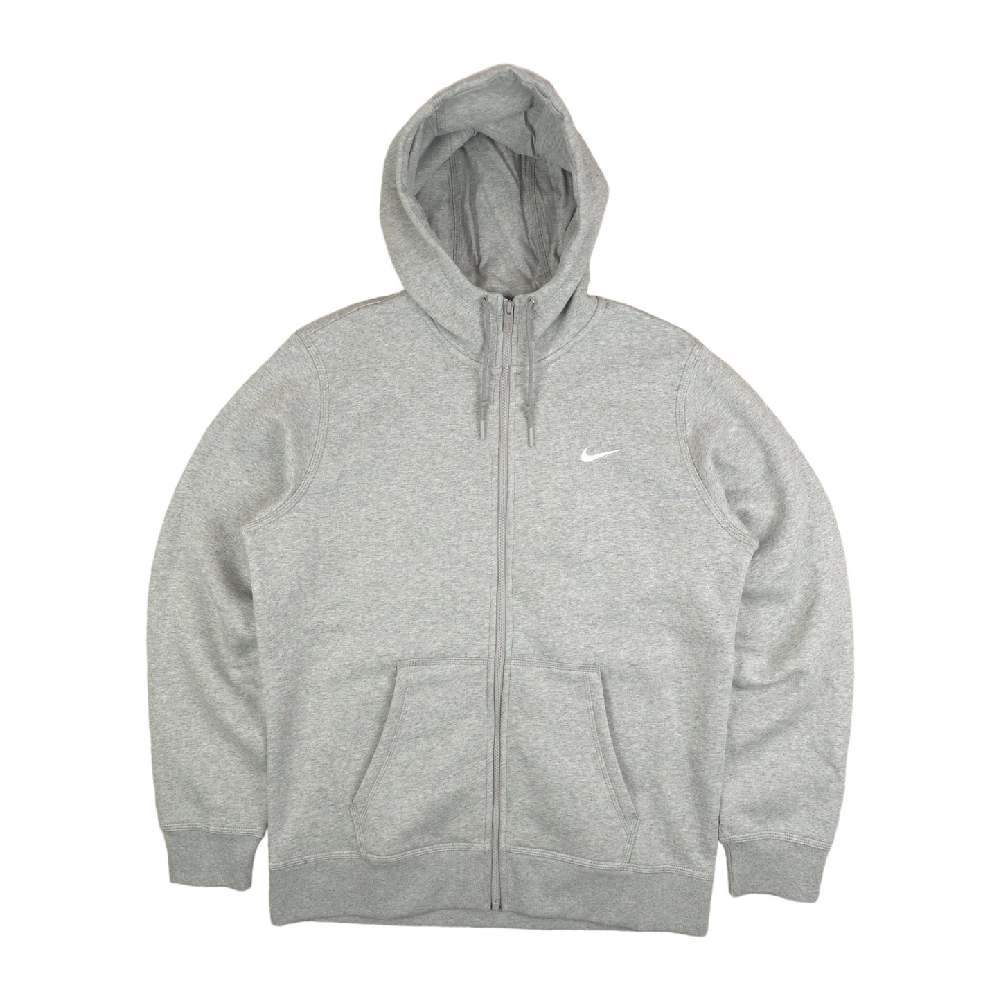 Nike Full Zip Embroidered Swoosh Hoodie - L