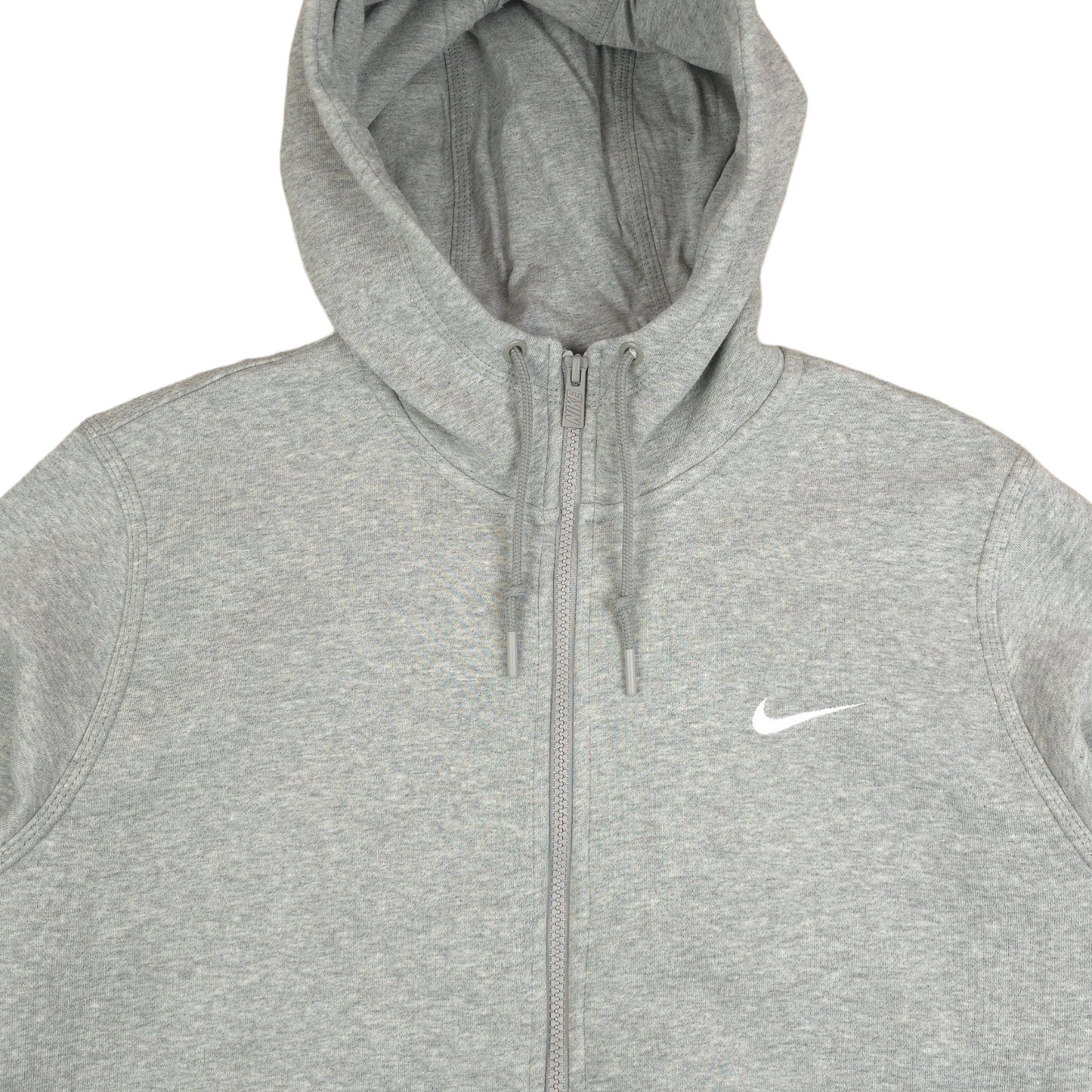 Nike Full Zip Embroidered Swoosh Hoodie - L