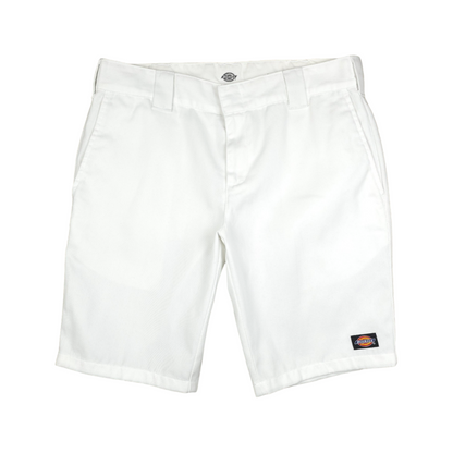 Dickies Slim Fit White Shorts - 32