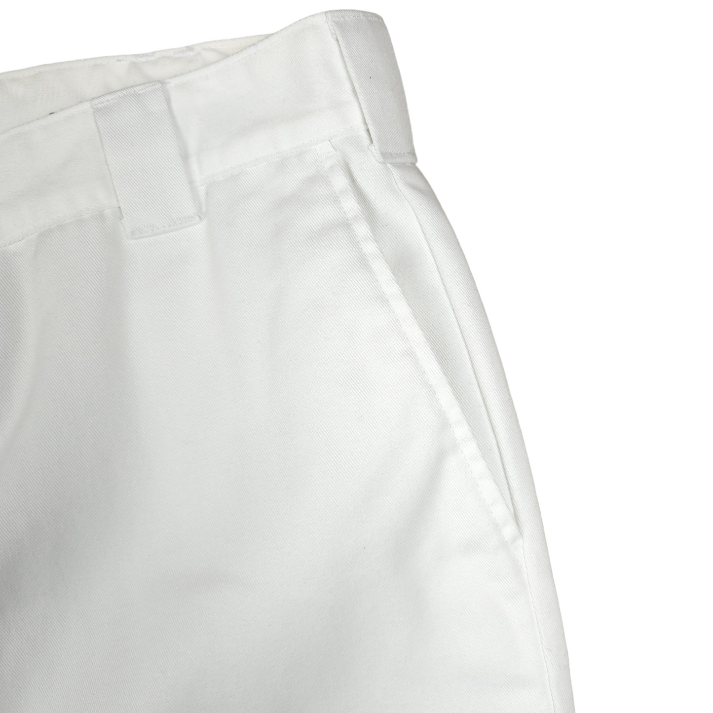 Dickies Slim Fit White Shorts - 32