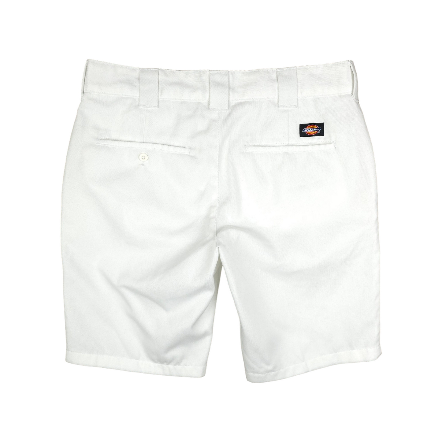 Dickies Slim Fit White Shorts - 32