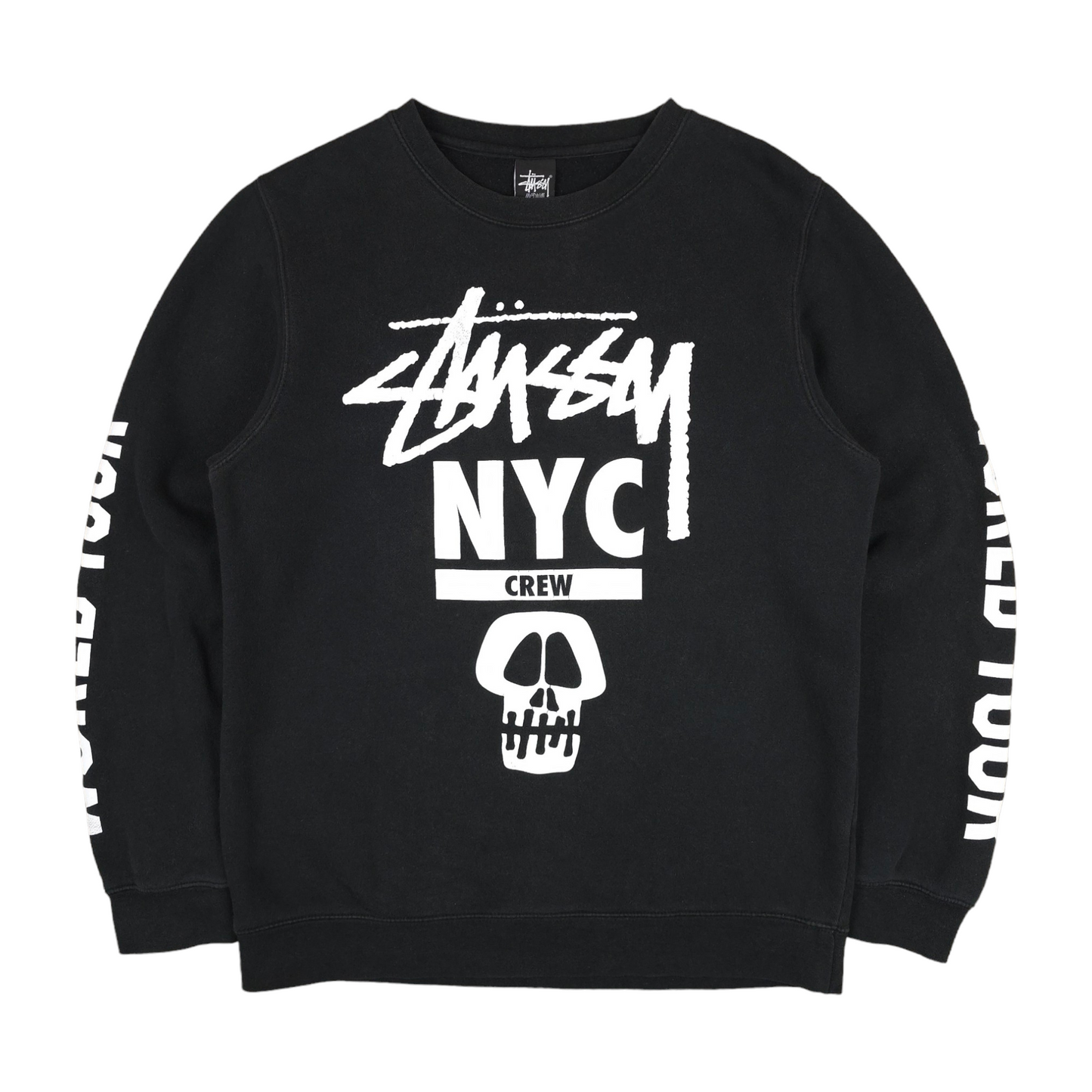 Stussy NYC World Tour Sweater - M – DEEP VINTAGE