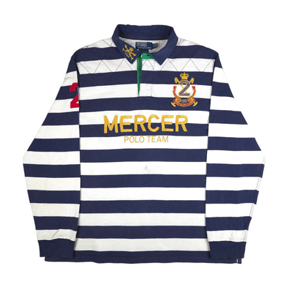 Vintage Ralph Lauren Mercer Polo Team Rugby Shirt - XXL