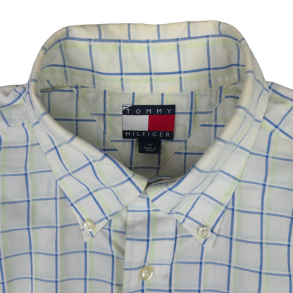 Vintage Tommy Hilfiger Check Button Up Shirt - M