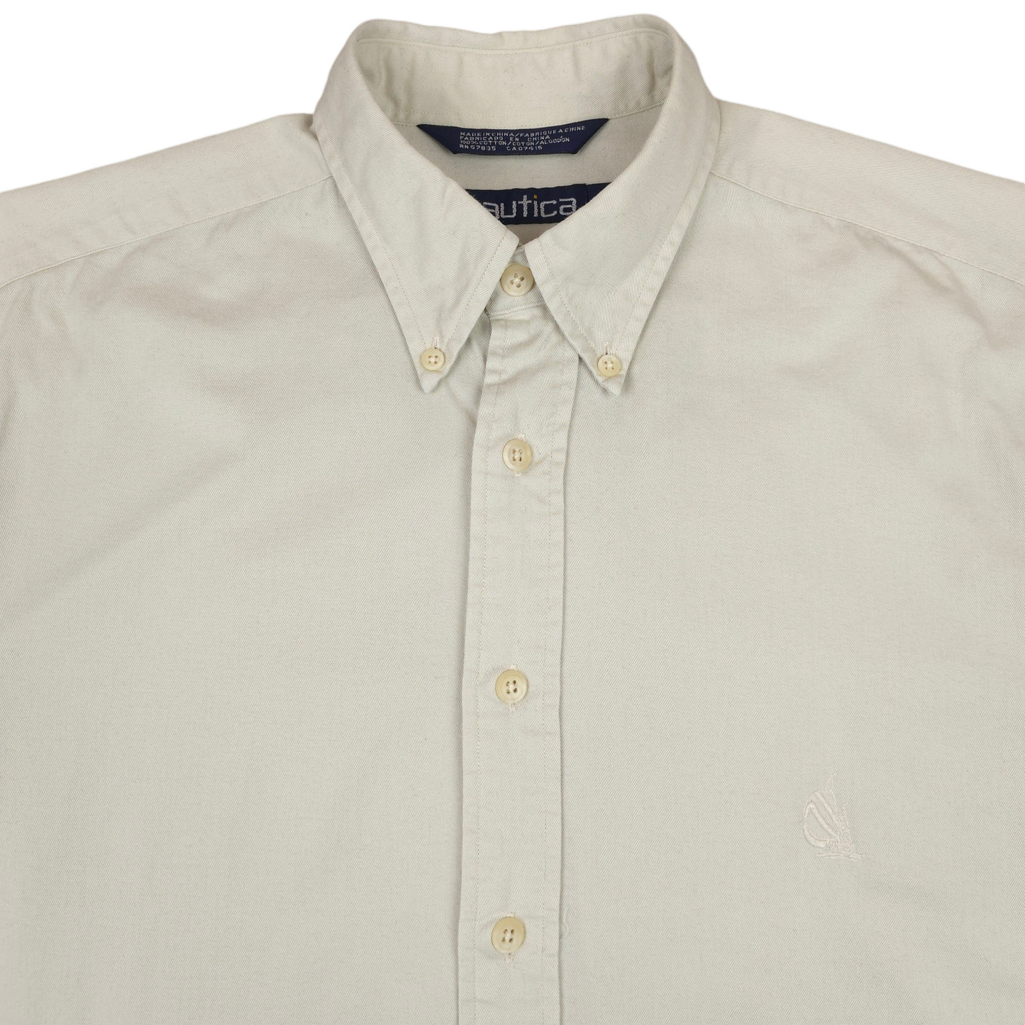 Vintage Nautica Button Up Shirt - L