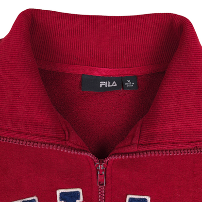 Vintage Fila Full Zip Sweater - L