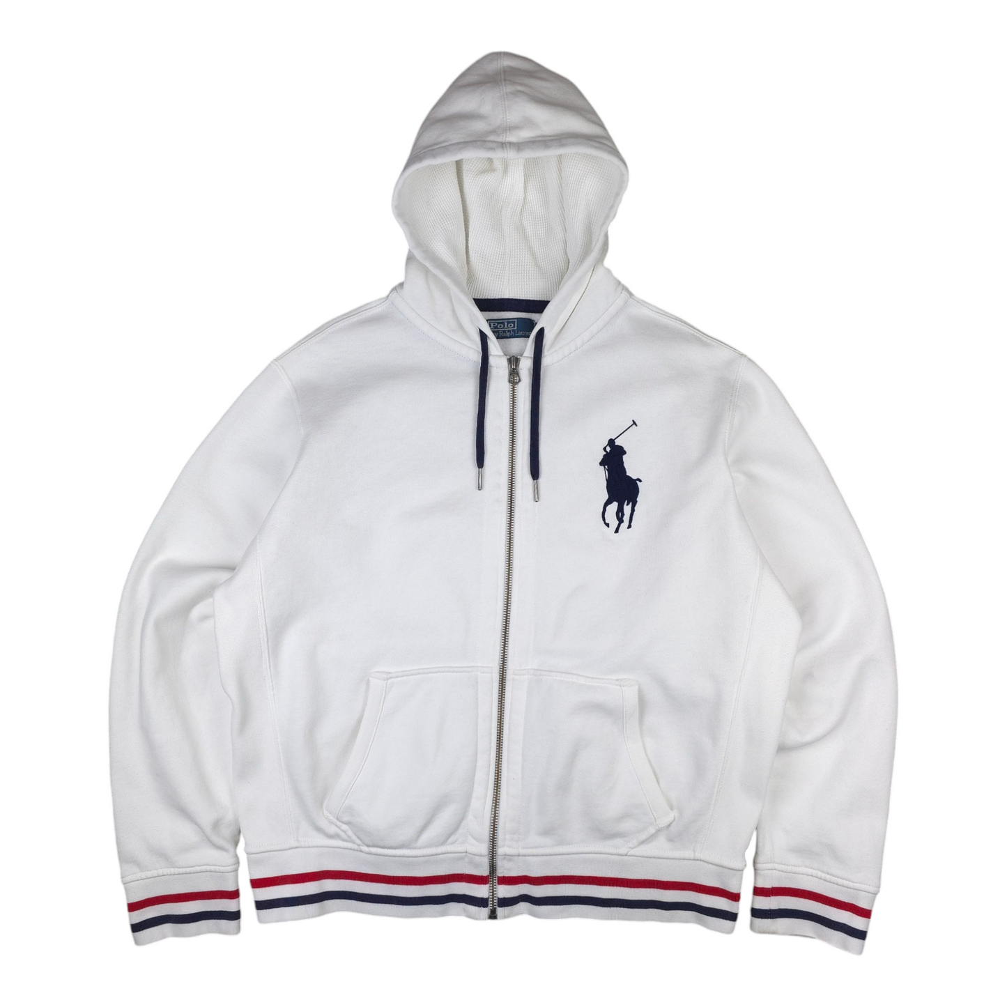 Vintage Ralph Lauren Full Zip Hoodie - XL