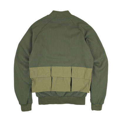 Adidas Military Waffle Track Jacket - S