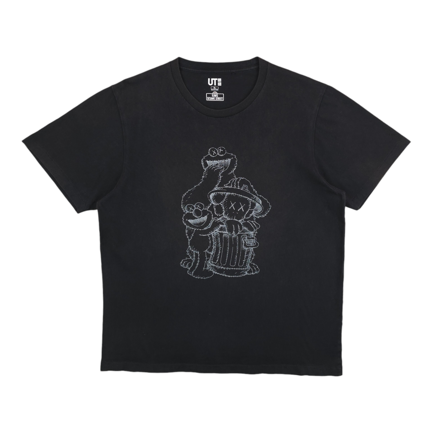 Kaws x Sesame Street x Uniqlo Trash Can tee - XL