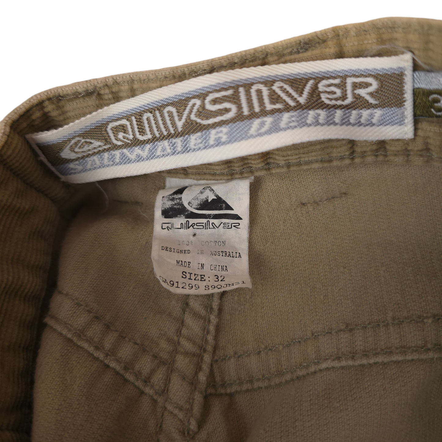 Vintage Quiksilver Corduroy Pants - 32