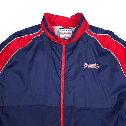 Vintage Atlanta Braves Logo Athletic Jacket - L/XL