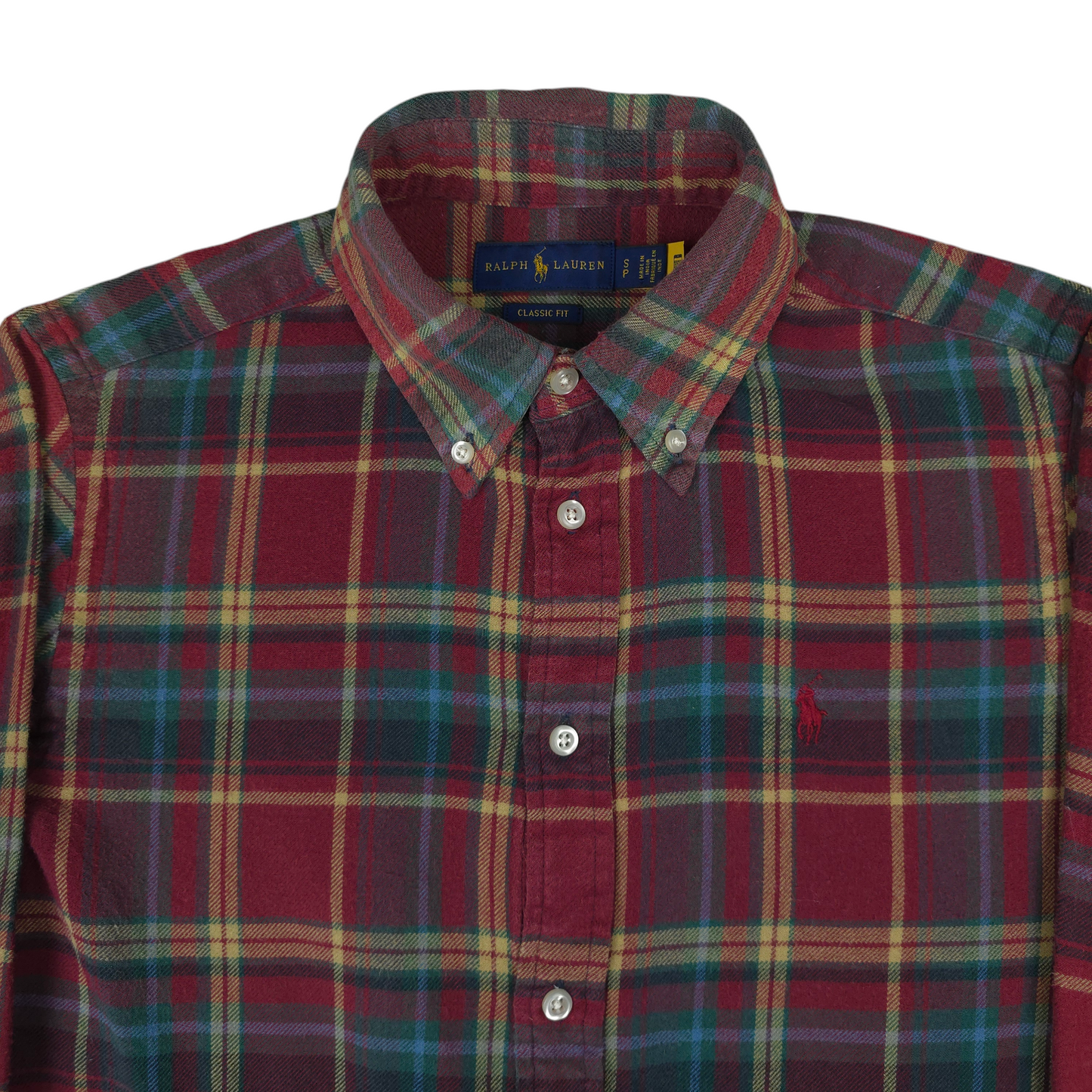 Ralph Lauren Button Up Flannel Shirt - WMNS S