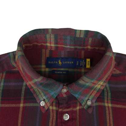 Ralph Lauren Button Up Flannel Shirt - WMNS S