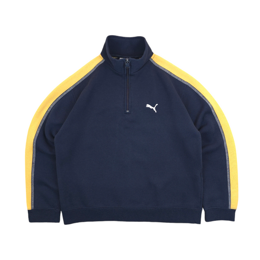 Vintage Puma 1/4 Zip Jumper - WMNS S