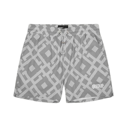 Geedup Monogram Swim Shorts - L