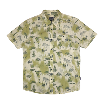 Patagonia Short Sleeve Button Up Shirt - M