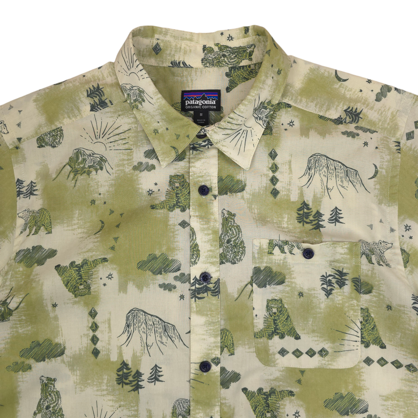 Patagonia Short Sleeve Button Up Shirt - M