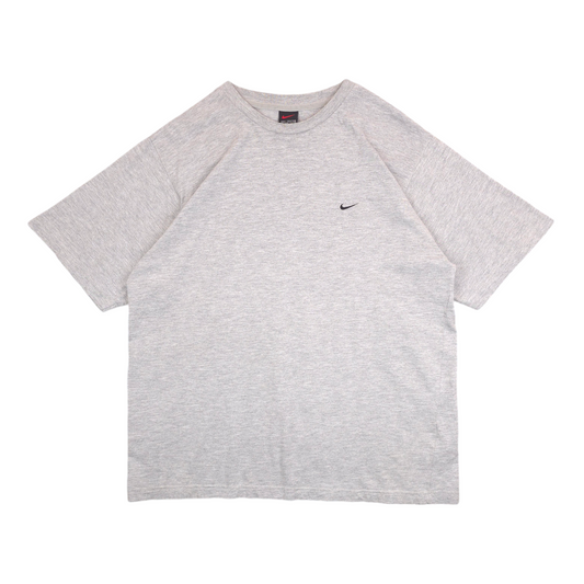 Vintage Nike Embroidered Swoosh Tee - L