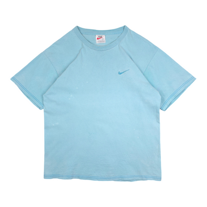 Vintage Nike Embroidered Swoosh Tee - M