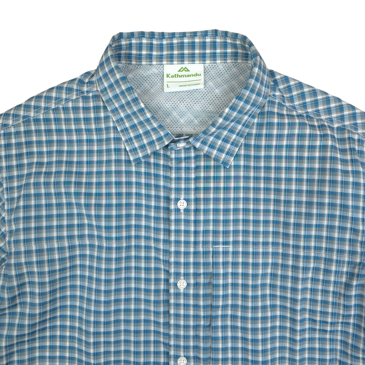 Kathmandu Lightweight Button Up Shirt - L