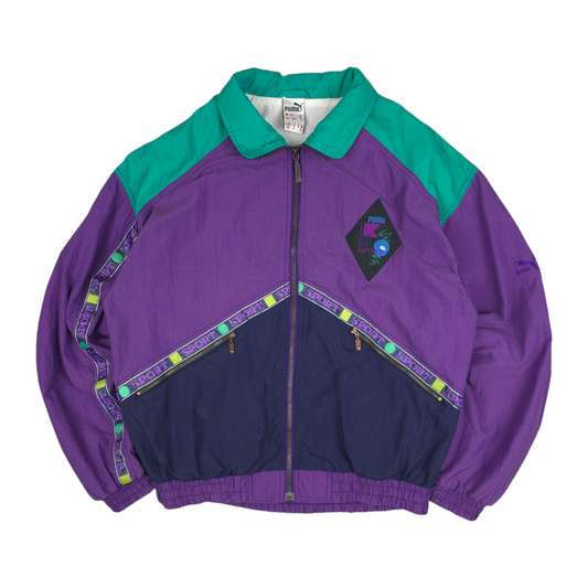 Vintage Puma Sport Windbreaker Jacket - S