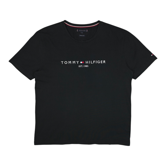 Tommy Hilfiger Embroidered Spellout Tee - L/XL