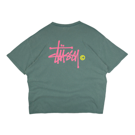 Stussy Graffiti Oversized Tee - WMNS L