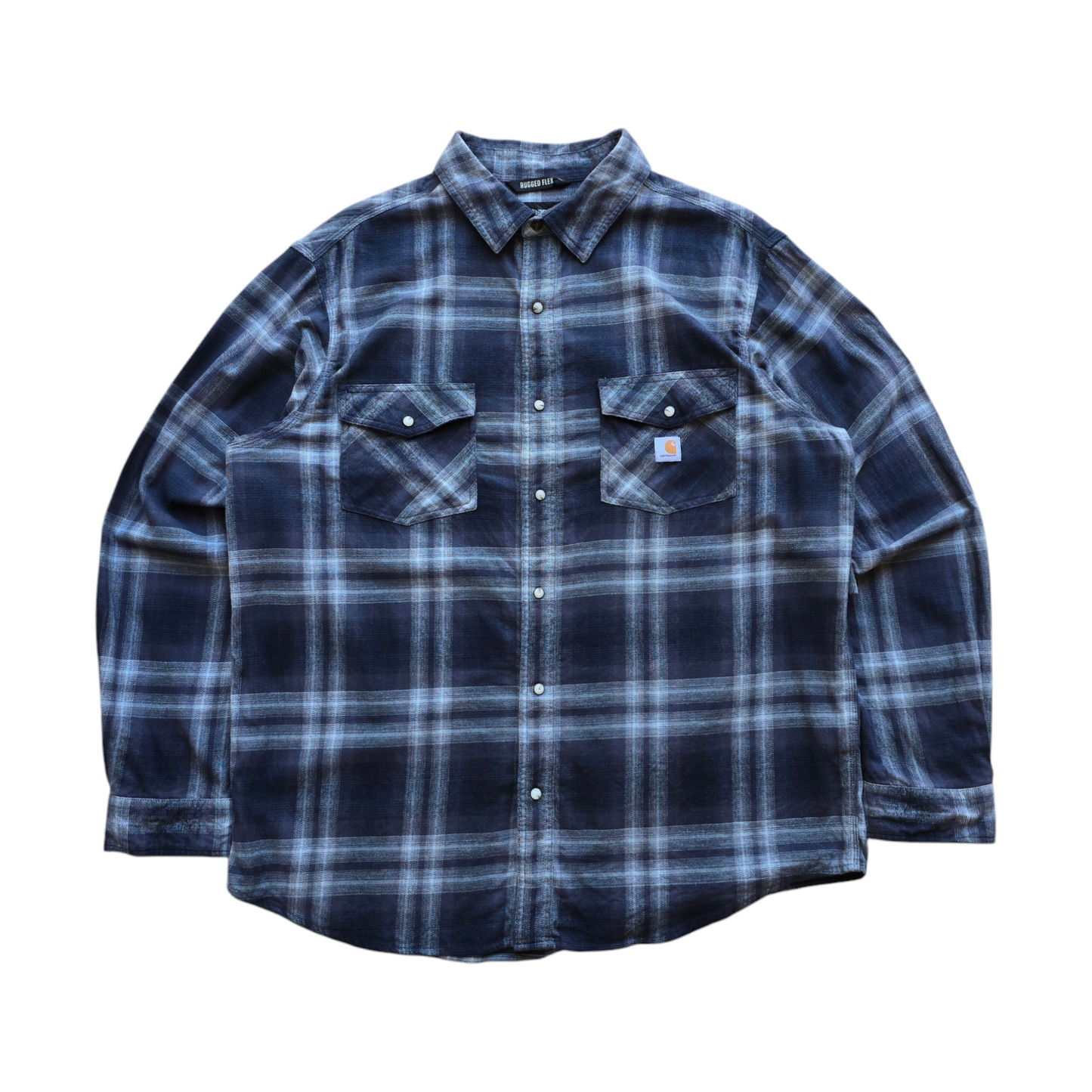 Carhartt Flannel Snap Shirt - XL