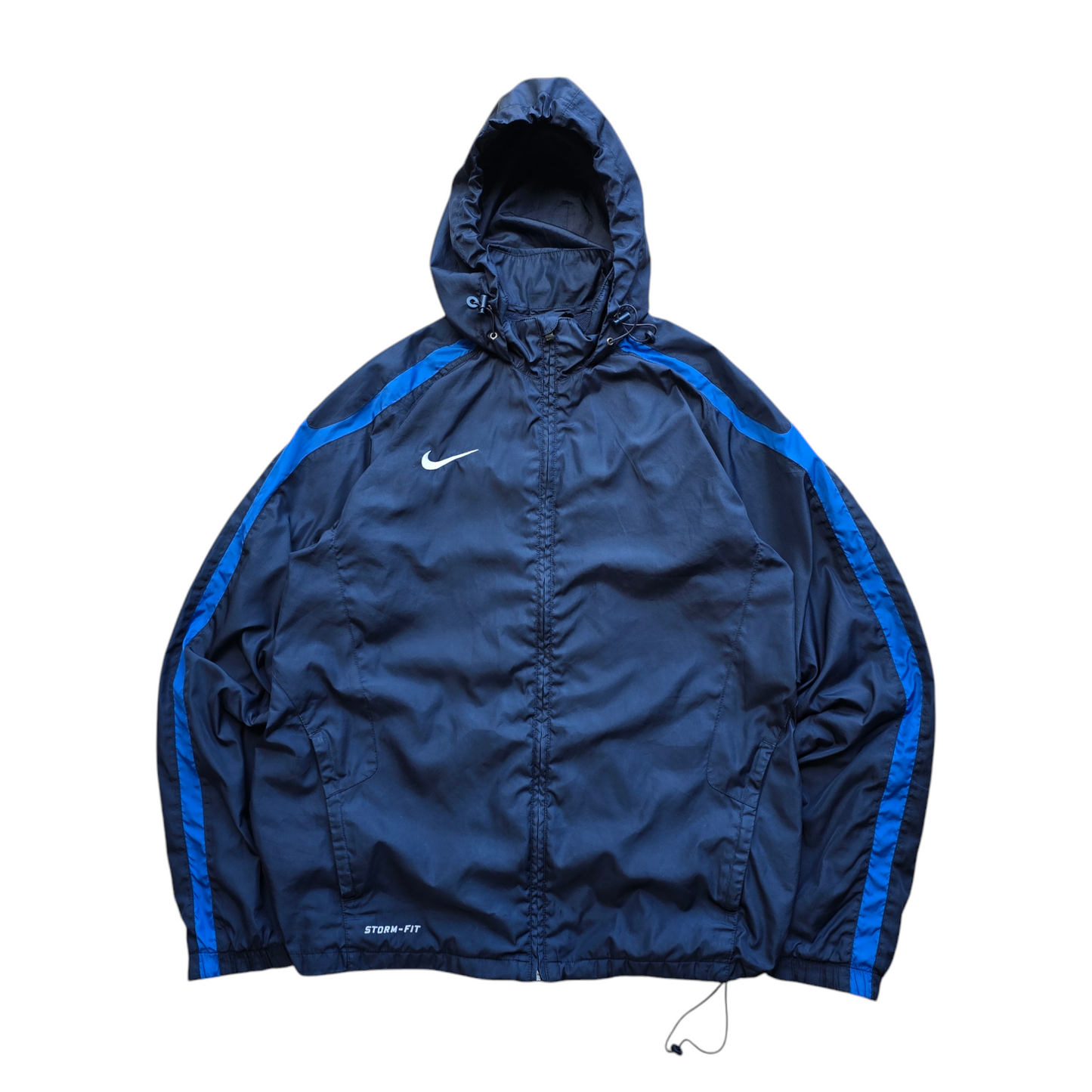 Y2K Nike Embroidered Swoosh Storm-Fit Jacket - M