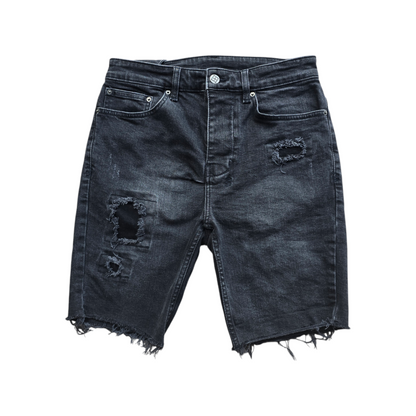 Ksubi Dagger Dan Distressed Shorts - 28