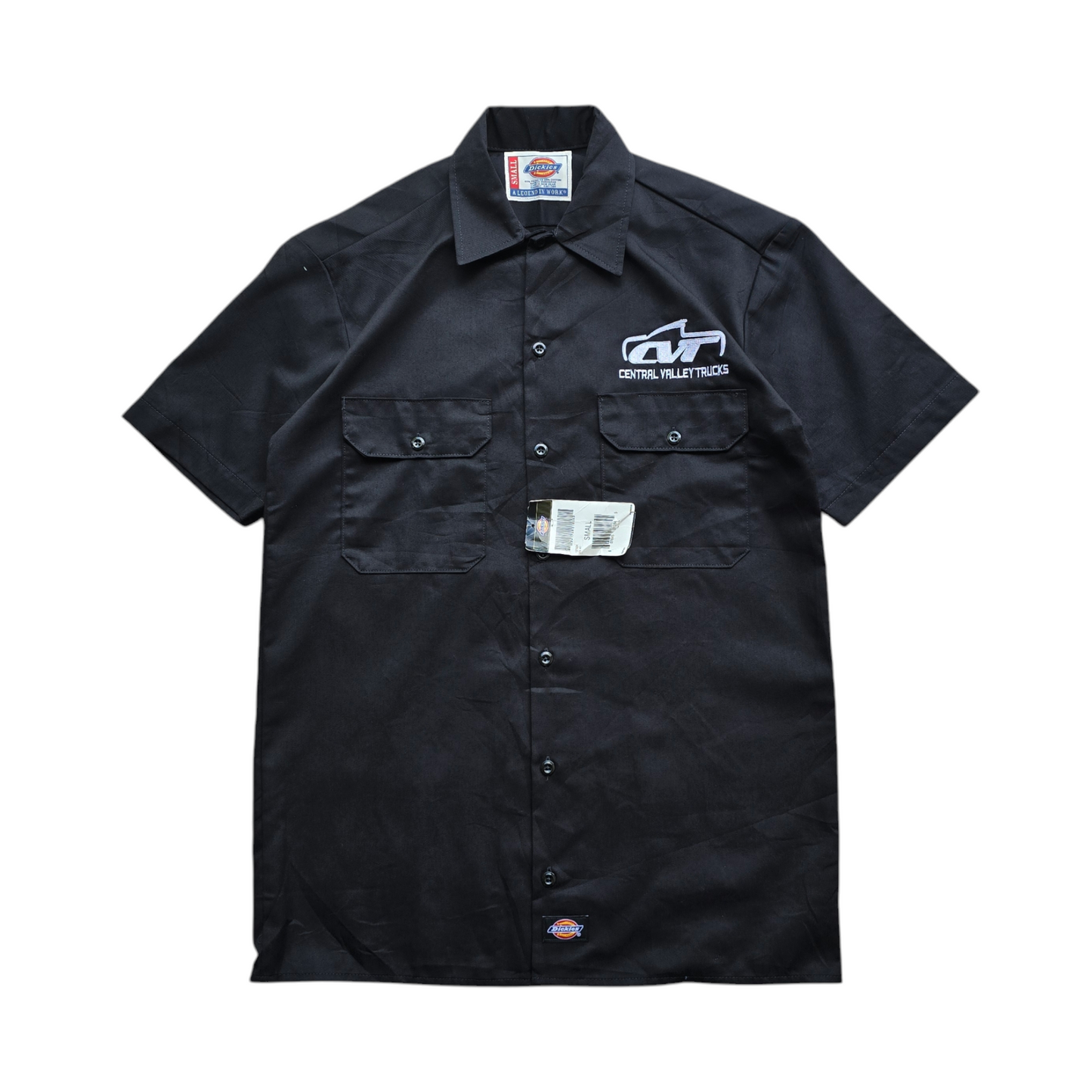 Y2K Dickies Short Sleeve Work Shirt - S