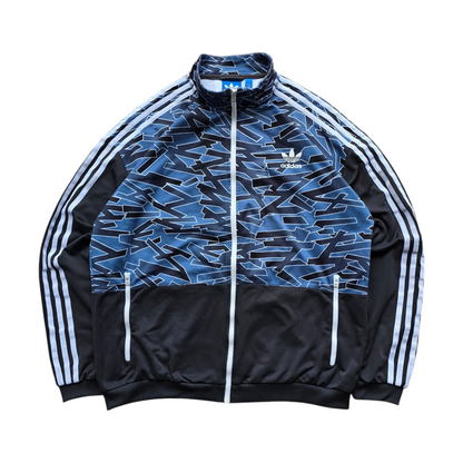 Adidas Shattered Stripe Trefoil Track Jacket - L/XL