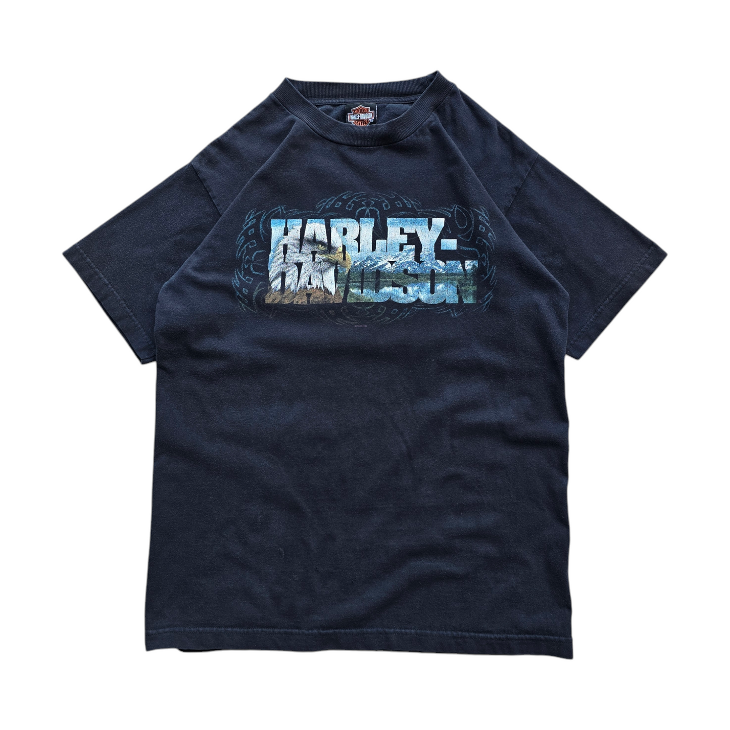 Vintage Harley Davidson Eagle Tee - M