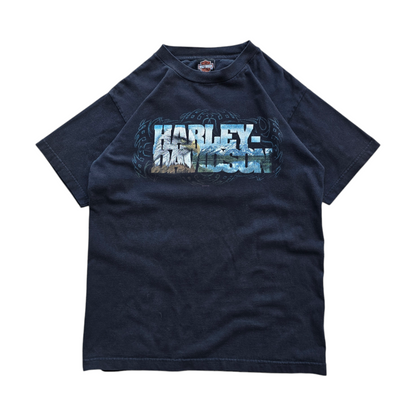 Vintage Harley Davidson Eagle Tee - M
