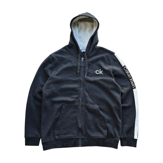 Calvin Klein Full Zip Hoodie - L