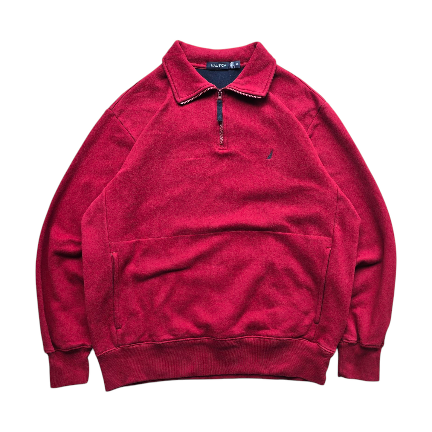 Nautica 1/4 Zip Sweatshirt - L