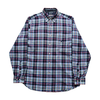 Nautica Long Sleeve Button Up Shirt - M