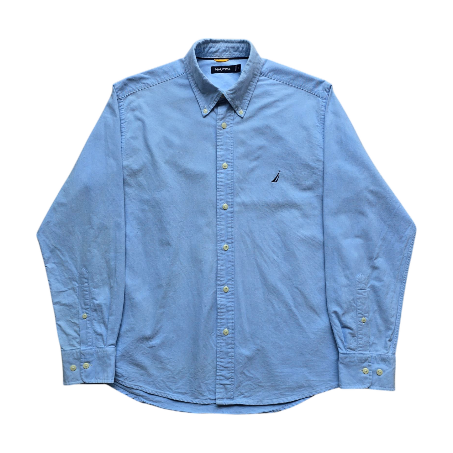 Nautica Long Sleeve Button Up Shirt - M